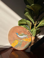 Little Bird - Original on Wood
