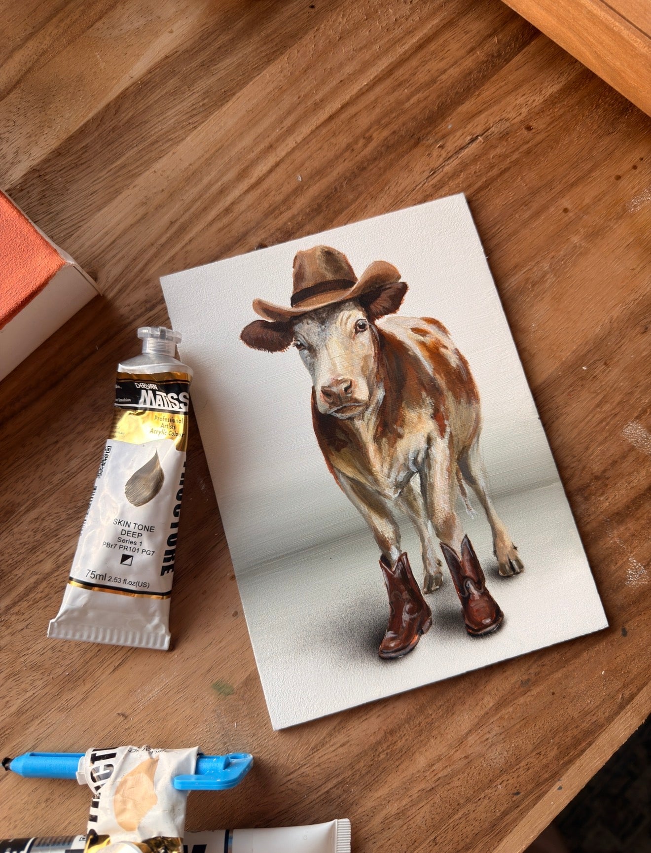 Cow in Boots Original