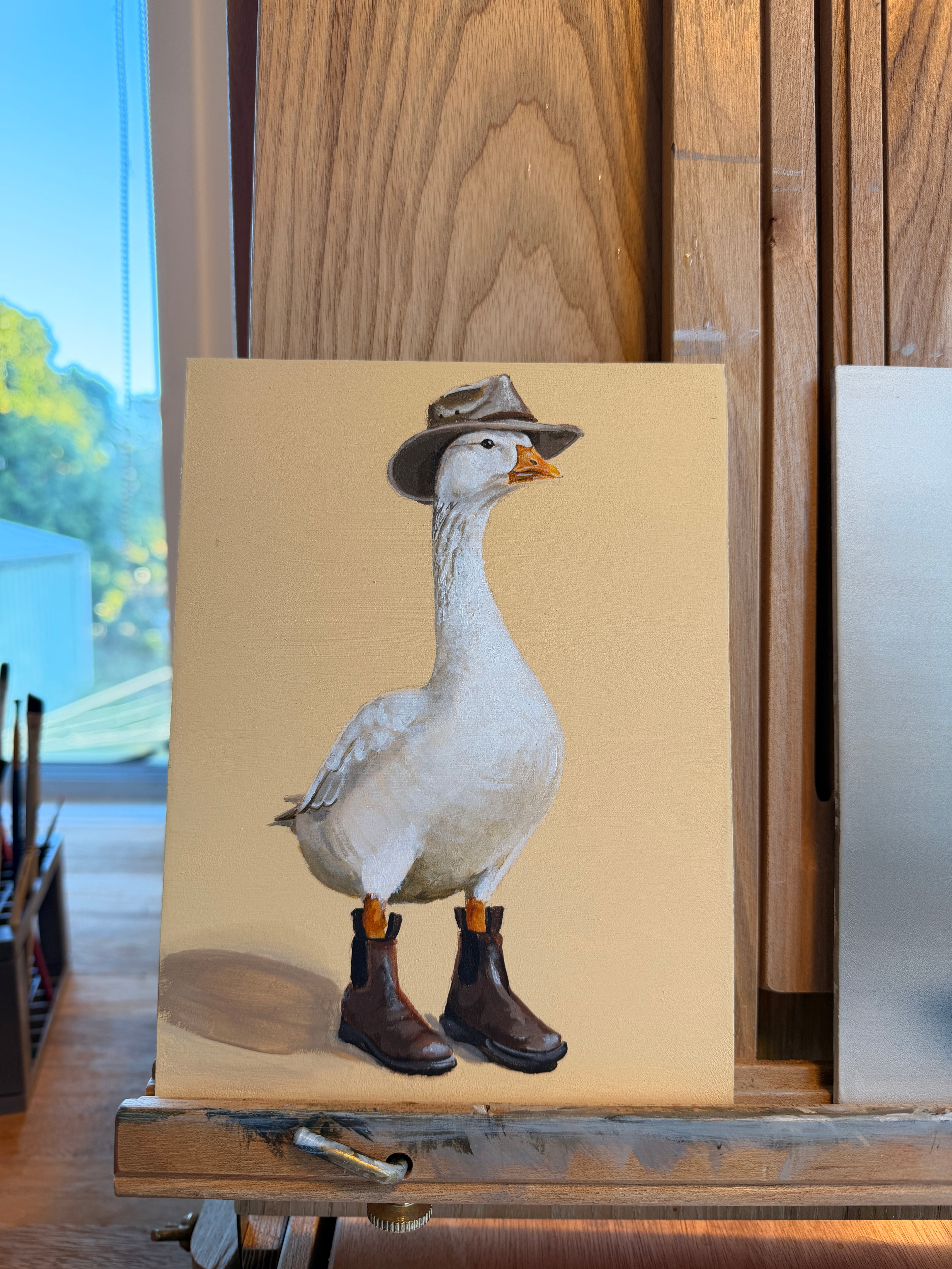 Goose in Boots