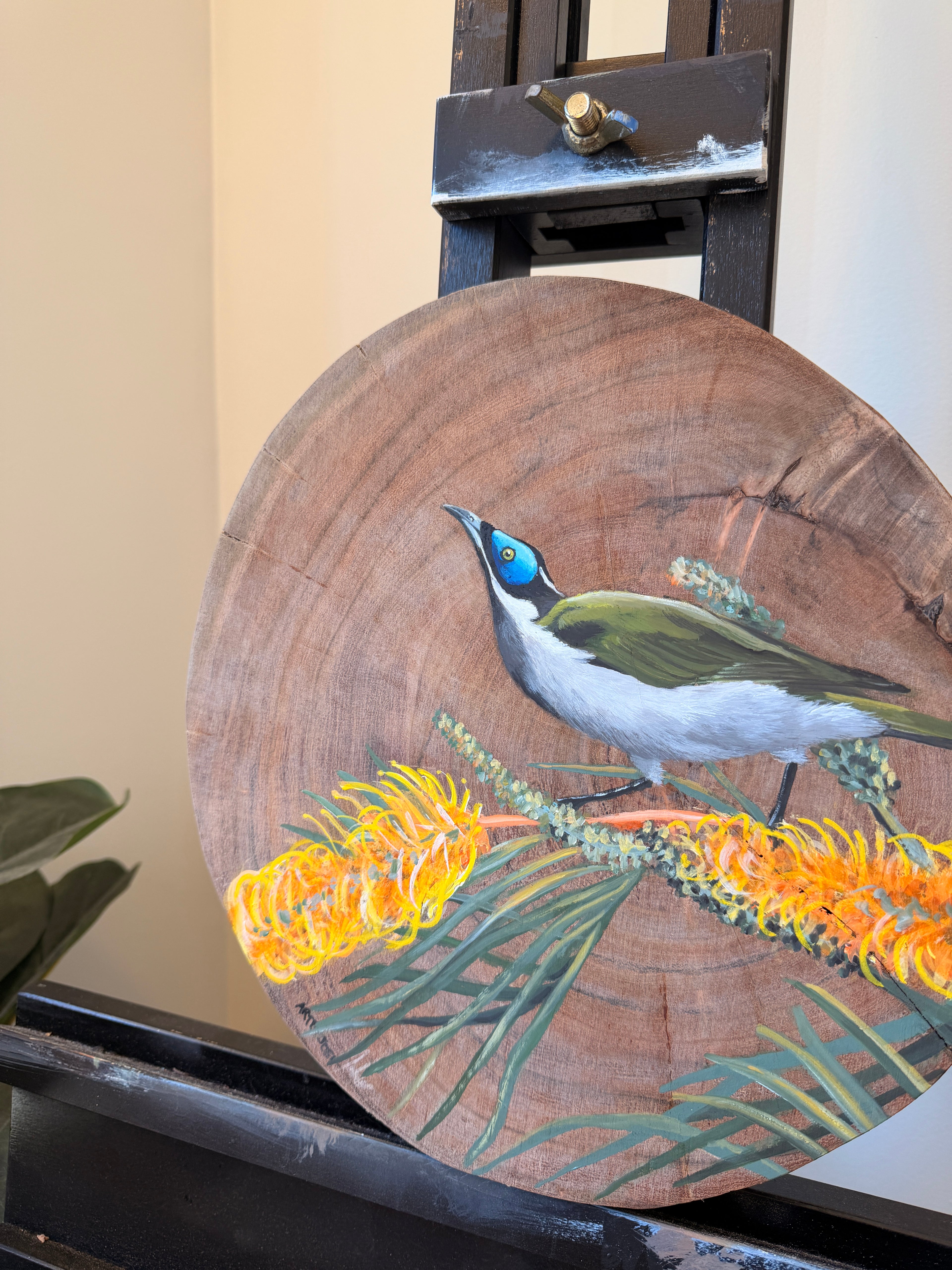Little Bird - Original on Wood