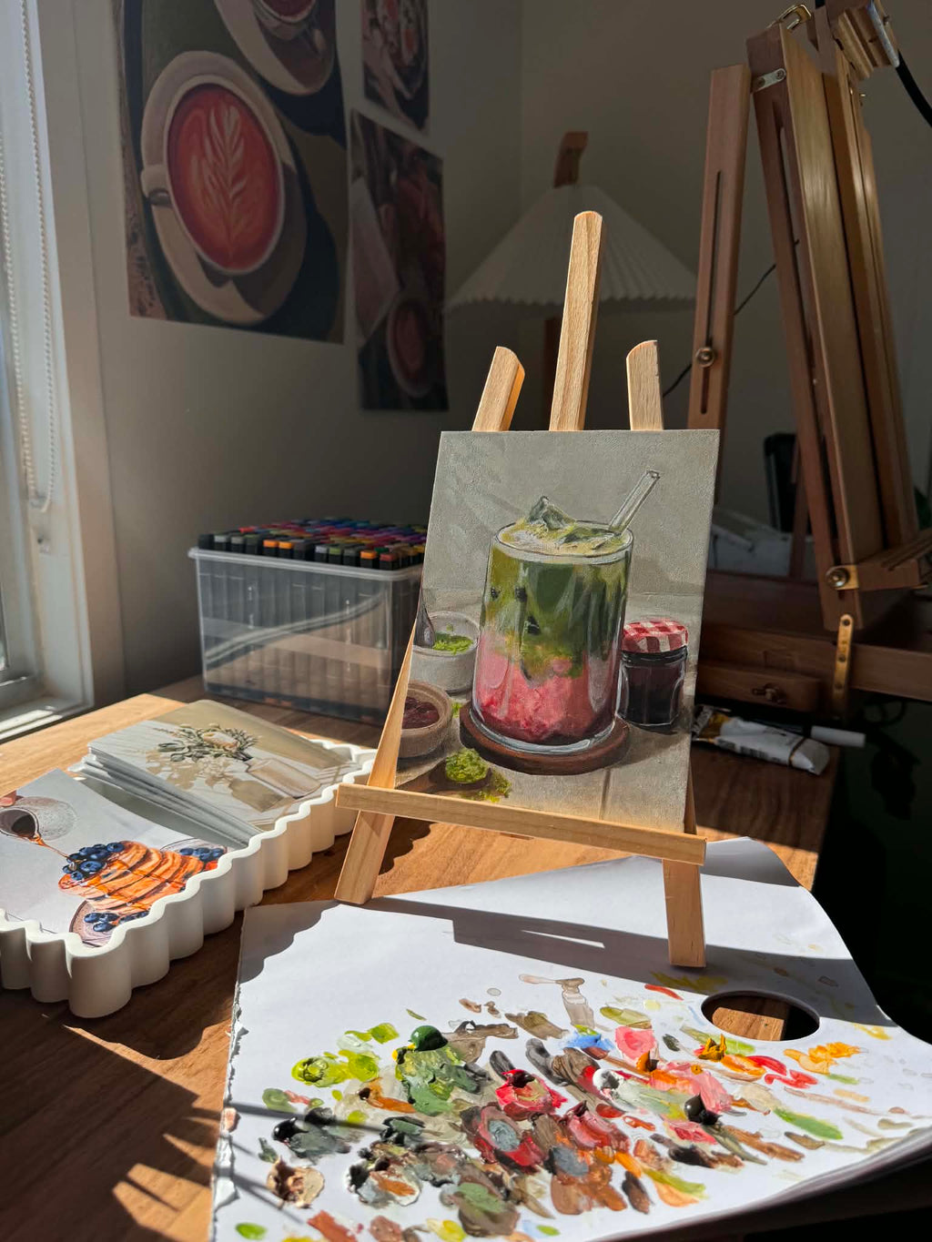 Strawberry Matcha