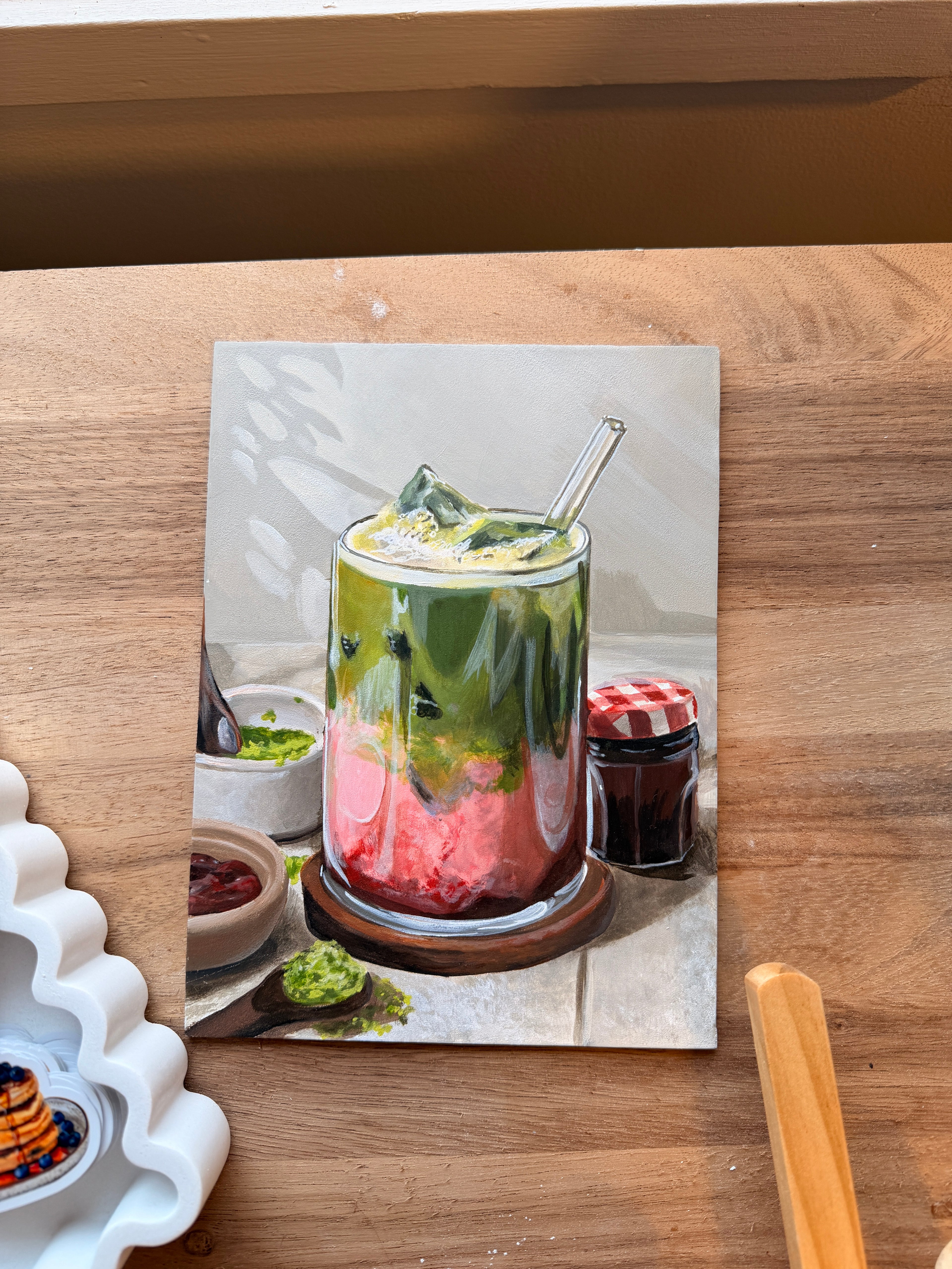 Strawberry Matcha