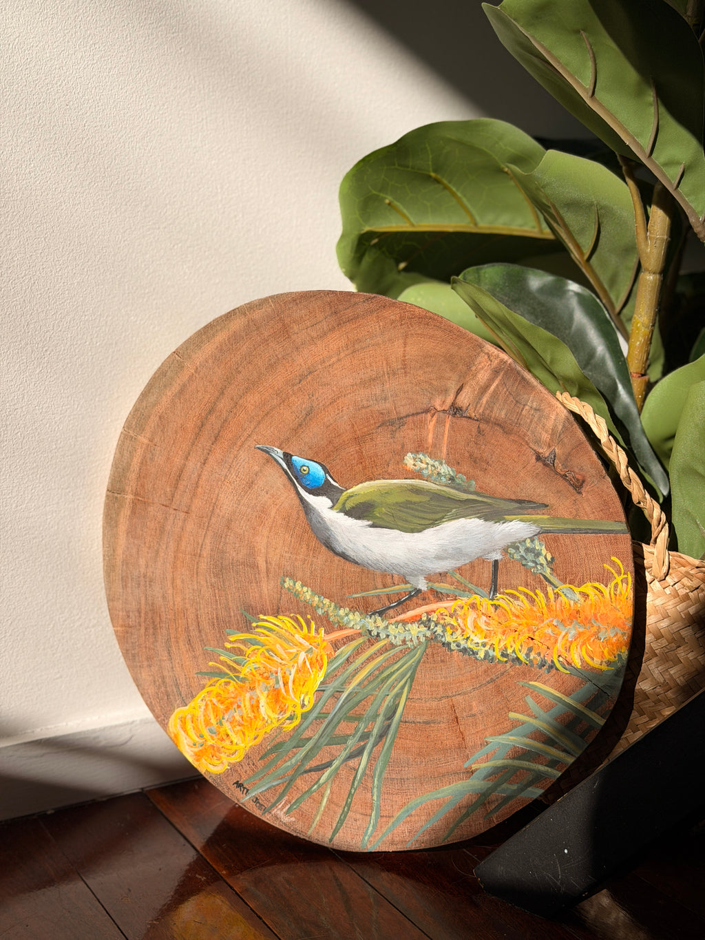Little Bird - Original on Wood