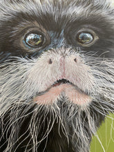 Load image into Gallery viewer, Moustache monkey 16&quot; by 20&quot; Acrylic Original