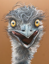 Load image into Gallery viewer, Emu Painting 16&quot; by 20&quot; Acrylic Original