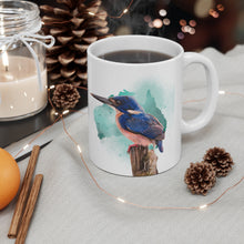 Load image into Gallery viewer, Kingfisher Ceramic Mug 11oz