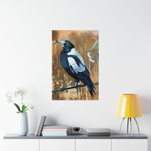 Load image into Gallery viewer, Premium Satin Magpie 220gsm Print