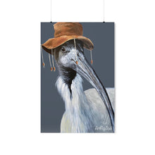 Load image into Gallery viewer, Premium Satin Billy the Bin Chicken Print