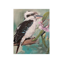 Load image into Gallery viewer, Premium Kookaburra and Flowers Print